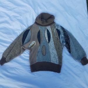 Jason Maxwell oversized sweater vintage 90s